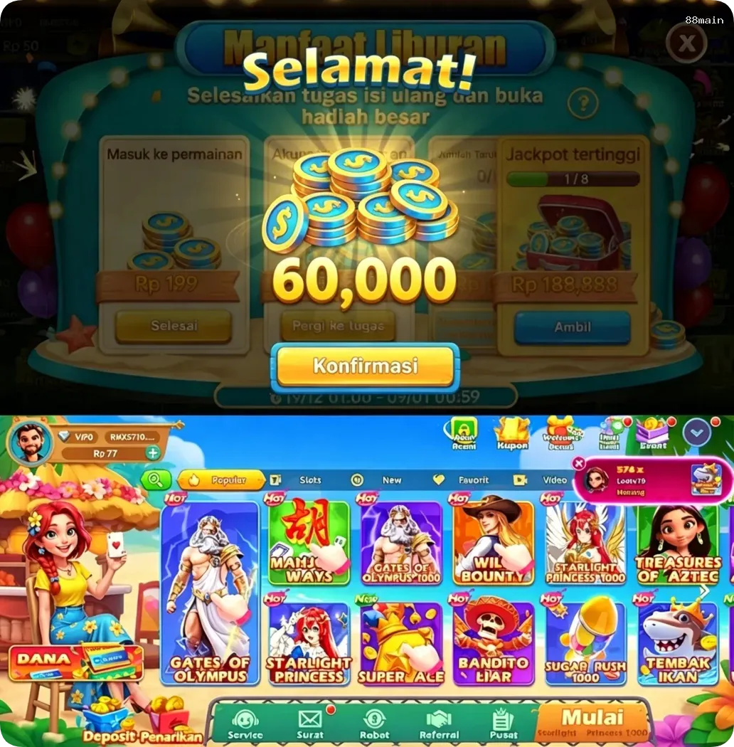 88main Masuk - 88main Resmi